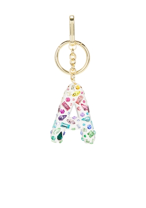 BaubleBar Crystal Detail Initial Bag Charm. Size K. Also in T.