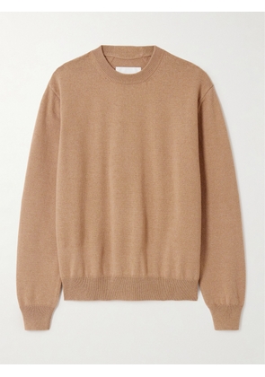 Jil Sander - Cashmere And Cotton-blend Sweater - Brown - FR 32,FR 34,FR 36,FR 38,FR 40,FR 42