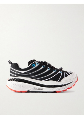 Hoka - Stinson Evo Og Rubber-trimmed Mesh Sneakers - Black - US4,US5,US6,US7,US8,US9,US10,US11