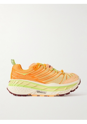 Hoka - Stinson Evo Og Rubber-trimmed Mesh Sneakers - Yellow - US4,US5,US6,US7,US8,US9,US10