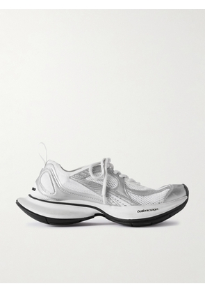 Balenciaga - Circuit Mesh And Rubber Sneakers - White - IT36,IT37,IT38,IT39,IT40