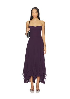 Amanda Uprichard Monterey Dress in Purple. Size L. Also in XS, S, M.
