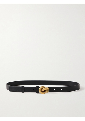 Bottega Veneta - Leather Belt - Black - 65,70,75,80,85,90,95,100