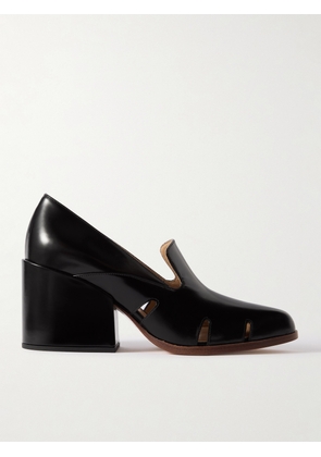 Gabriela Hearst - Eliza Cutout Leather Pumps - Black - IT35,IT36,IT36.5,IT37,IT37.5,IT38,IT38.5,IT39,IT39.5,IT40,IT40.5,IT41