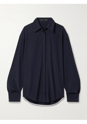 Proenza Schouler - Demi Crepe De Chine Shirt - Blue - US0,US2,US4,US6,US8,US10