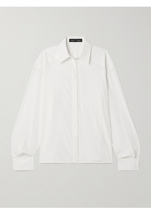 Proenza Schouler - Demi Crepe De Chine Shirt - White - US0,US2,US4,US6,US8,US10