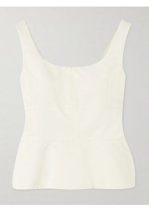 LIBEROWE - Faille Peplum Top - Neutrals - x small,small,medium,large