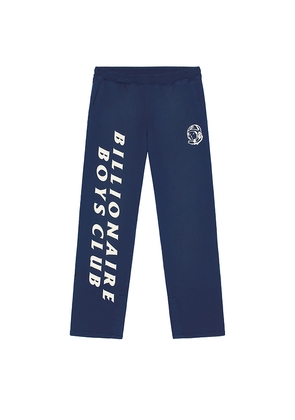 Billionaire Boys Club Helmet Sweatpants in Navy. Size L. Also in M.