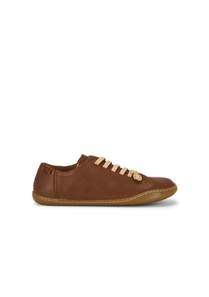 Camper Peu Cami Sneaker in Brown. Size 36. Also in 37, 38, 39, 40, 41.