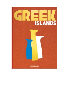 Assouline Greek Islands in Orange.