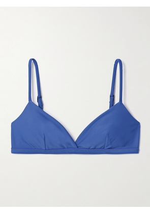 Matteau - The Crop Recycled Triangle Bikini Top - Blue - 1,2,3,4,5