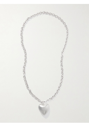 Roxanne Assoulin - The Puffy Heart Silver-tone Necklace - One size