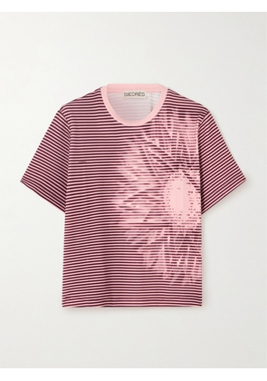 SIEDRÉS - Dine Striped Jersey T-shirt - Multi - x small,small,medium,large,x large