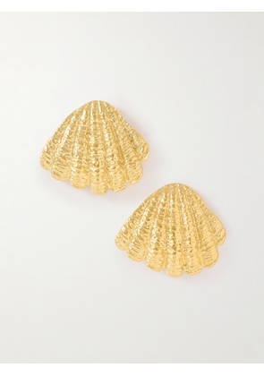 YSSO - Whisper Of The Wind Gold-plated Earrings - One size