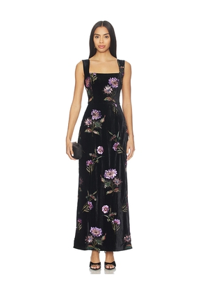 ELLIATT Clio Gown in Black. Size L. Also in M, S, XS.