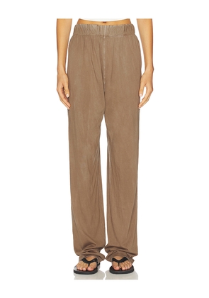COTTON CITIZEN Standard Pant in Tan. Size L. Also in XS, S, M.