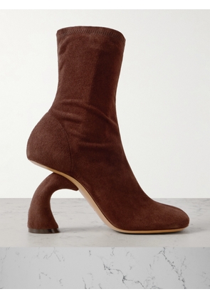 Dries Van Noten - Suede Ankle Boots - Brown - IT36,IT36.5,IT37,IT37.5,IT38,IT38.5,IT39,IT39.5,IT40,IT41