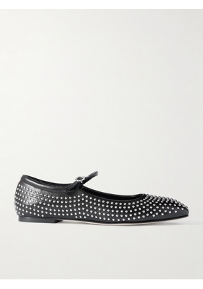 Aeyde - Uma Studded Leather Mary Jane Ballet Flats - Black - IT35,IT35.5,IT36,IT36.5,IT37,IT37.5,IT38,IT38.5,IT39,IT39.5,IT40,IT40.5,IT41,IT41.5,IT42