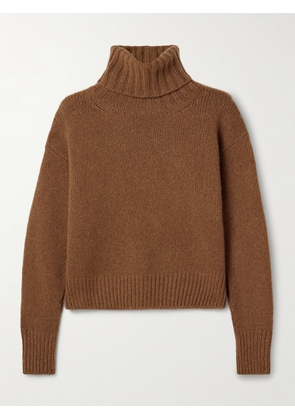 Suzie Kondi - Tirana Cashmere Turtleneck Sweater - Brown - x small,small,medium