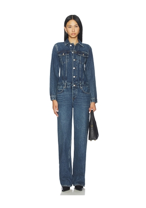 AGOLDE Esther Jumpsuit in Blue. Size L. Also in XS, S, M, XL.