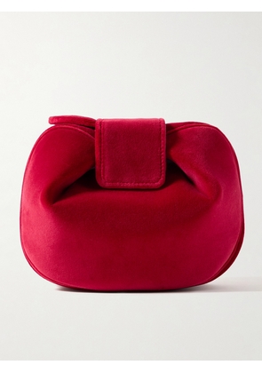 Gabriela Hearst - Soft Demi Velvet Clutch - Red - One size