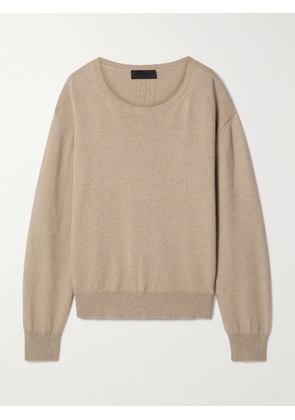 Nili Lotan - Amari Recycled Cashmere And Wool-blend Sweater - Neutrals - x small,small,medium,large,x large