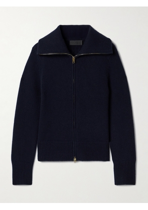 Nili Lotan - Sarai Wool And Cashmere-blend Cardigan - Blue - x small,small,medium,large,x large