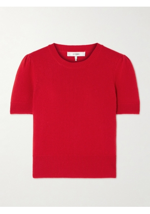 FRAME - Gathered Recycled-cashmere Sweater - xx small,x small,small,medium,large,x large