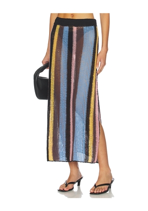 Agua Bendita Cyprus Skirt in Black. Size L. Also in S, M.