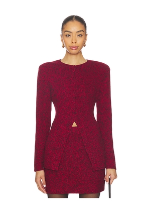 ET OCHS Mischa Knit Cardigan in Red. Size L. Also in XS, S, M.