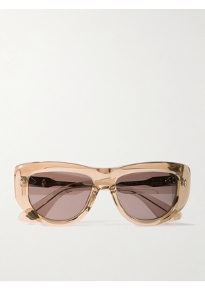 Jacques Marie Mage - + Erin Wasson The Sud Square-frame Acetate Sunglasses - Ivory - One size