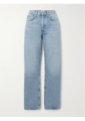 AGOLDE - Kelly High-rise Straight-leg Recycled Jeans - Blue - 23,24,25,26,27,28,29,30,31,32