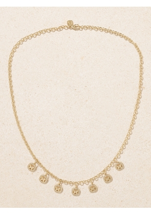 Sydney Evan - Open Icon Butterfly 14-karat Gold Diamond Necklace - One size