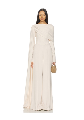 Deme by Gabriella Cobbie Jumpsuit in Nude. Size L. Also in XS, S, M.