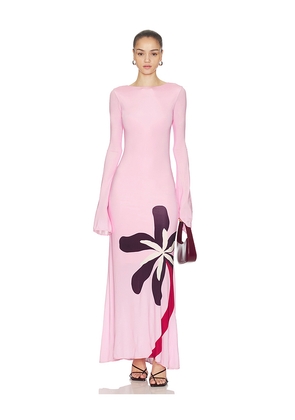 Cala de la Cruz Amay Dress in Pink. Size L. Also in S.