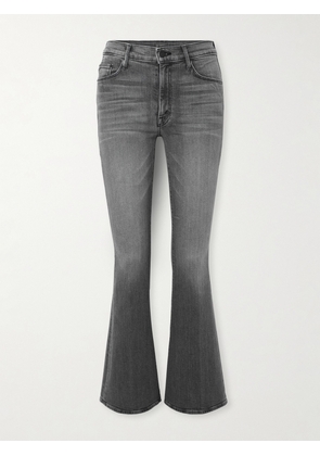 Mother - The Weekender Mid-rise Flared Jeans - Gray - 23,24,25,26,27,28,29,30,31,32