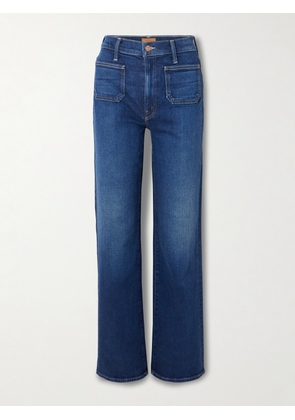 Mother - Patch Pocket Rambler Zip High-rise Straight-leg Jeans - Blue - 23,24,25,26,27,28,29,30,31,32