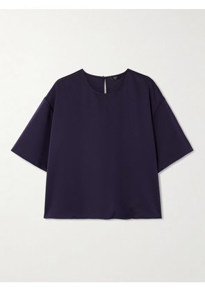 LESET - Barb Satin T-shirt - Blue - x small,small,medium,large,x large