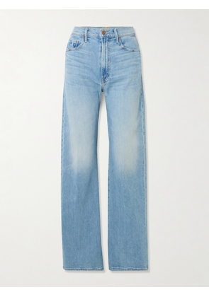 Mother - The Lasso Sneak High-rise Wide-leg Jeans - Blue - 23,24,25,26,27,28,29,30,31,32