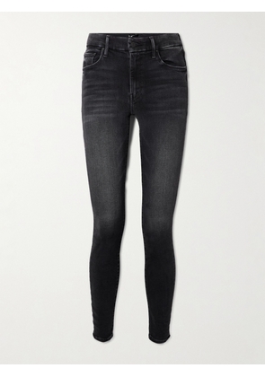 Mother - The Looker Mid-rise Skinny Jeans - Black - 23,24,25,26,27,28,29,30,31,32