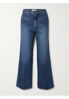 Chloé - Cropped High-rise Bootcut Jeans - Blue - 24,25,26,27,28,29,30,31,32