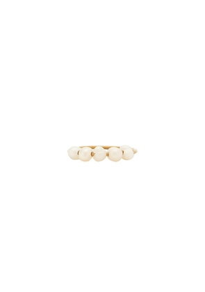 Casa Clara Maeve Ring in Ivory. Size 6. Also in 7, 8.