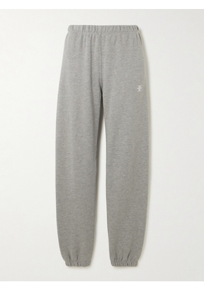ÉTERNE - Cotton And Modal-blend Jersey Tapered Track Pants - Gray - x small,small,medium,large,x large