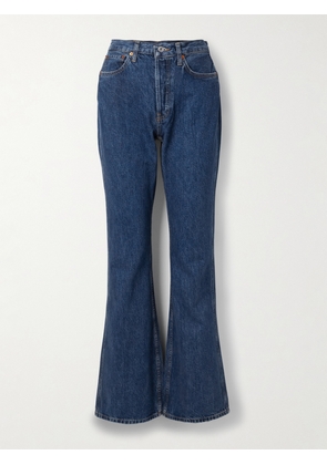 RE/DONE - The Riding Jean High-rise Flared Jeans - Blue - 24,25,26,27,28,29,30
