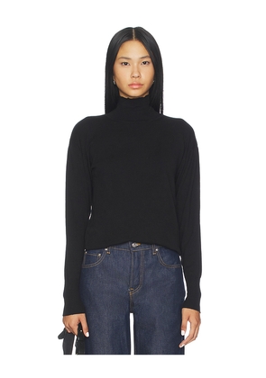 ALL THE WAYS Clarke Turtleneck Sweater in Black. Size L. Also in M, S, XS.