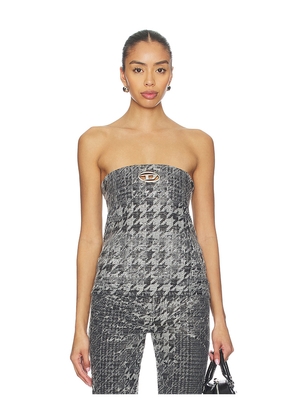 Diesel Corset Top in Black. Size L. Also in S.