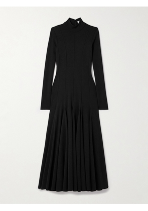 Salon 1884 - Elodie Wool-blend Jersey Turtleneck Midi Dress - Black - FR 34,FR 36,FR 38,FR 40,FR 42