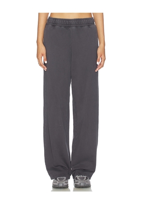 AFRM Finely Sweatpant in Grey. Size L. Also in XS, S, M, XL.