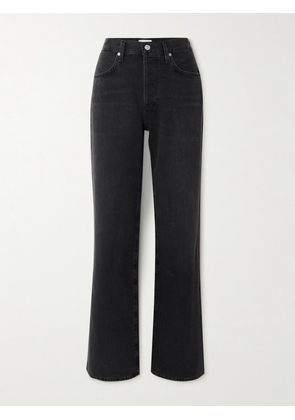 Citizens of Humanity - Annina Organic Wide-leg Jeans - 33" - Black - 23,24,25,26,27,28,29,30,31,32,33