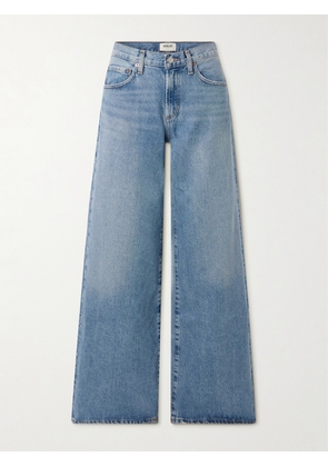 AGOLDE - Clara Baggy Wide-leg Organic Jeans - Blue - 23,24,25,26,27,28,29,30,31,32